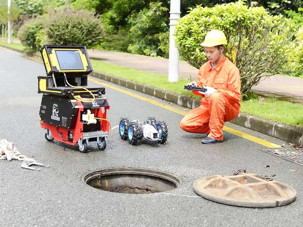 清苑管道机器人检测